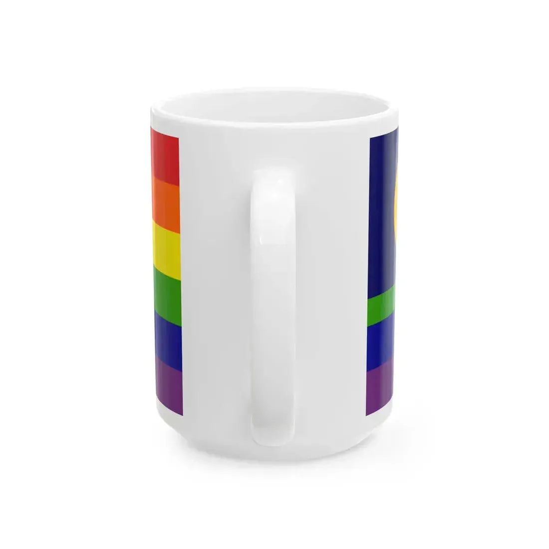 LGBT Pride Flag of Malaysia (Malaysia) White Coffee Mug - Go Mug Yourself