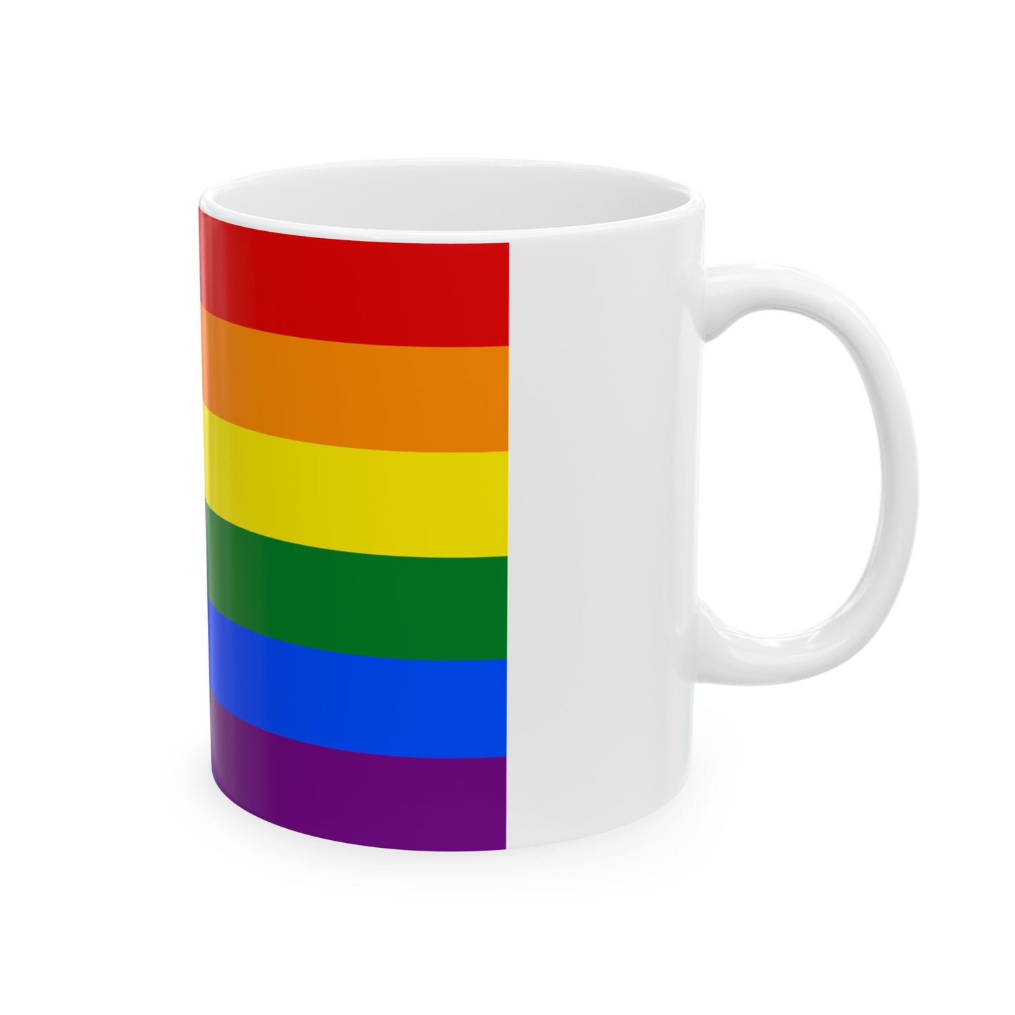 LGBTQ Greek Pride Flag (Greece) White Coffee Mug-Go Mug Yourself
