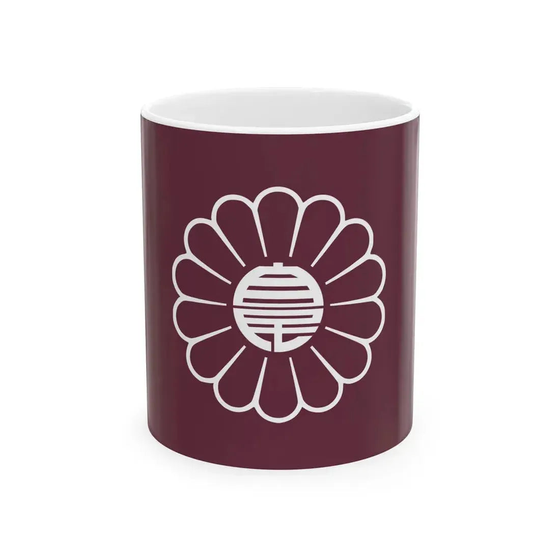 Liberal Democratic Party Japan Flag (Japan) White Coffee Mug 11oz - Go Mug Yourself