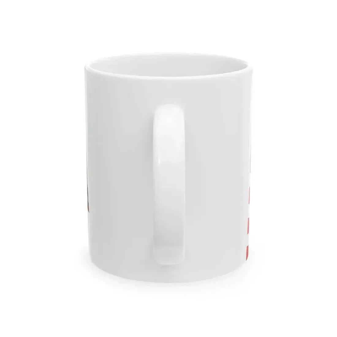 Liberia Flag - iconic waving (Liberia) White Coffee Mug - Go Mug Yourself