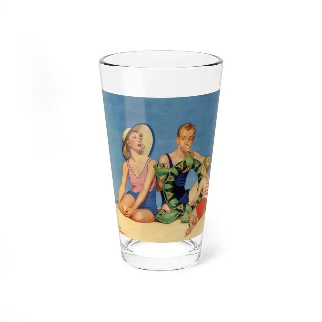 Liberty magazine cover, September 5, 1931 - Pint Glass 16oz 16oz - Go Mug Yourself