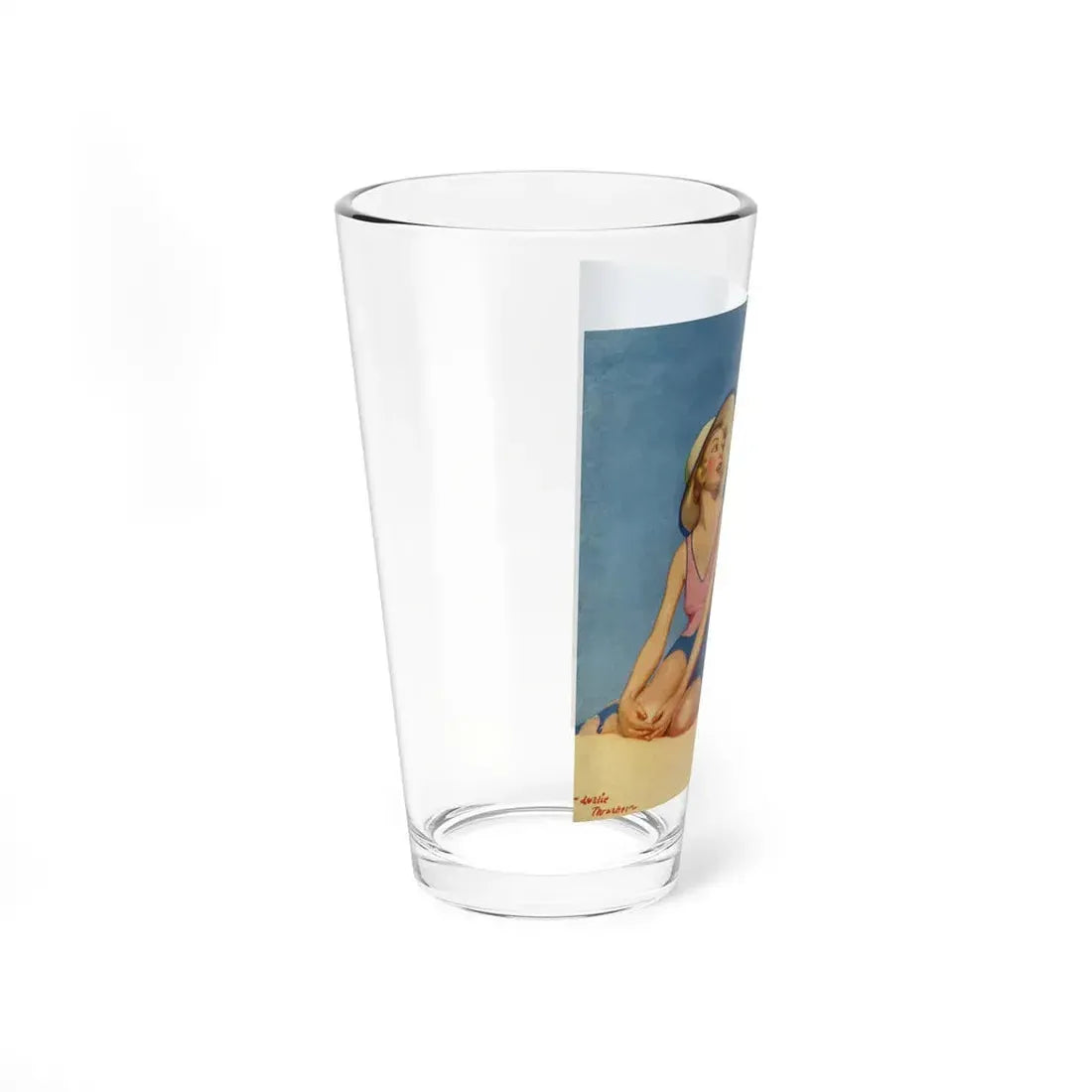 Liberty magazine cover, September 5, 1931 - Pint Glass 16oz - Go Mug Yourself