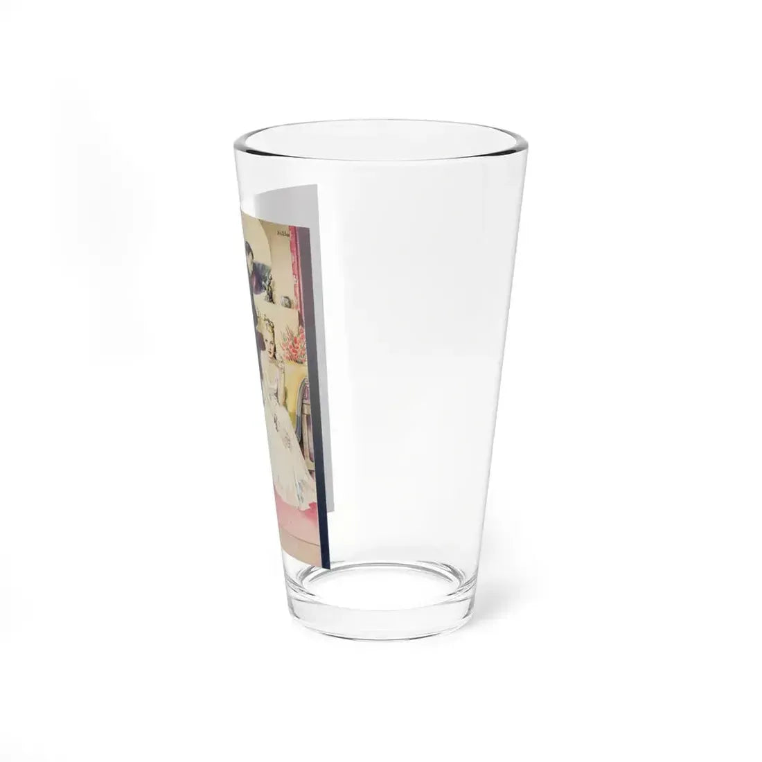 Liberty magazine illustration, August 3, 1946 - Pint Glass 16oz - Go Mug Yourself