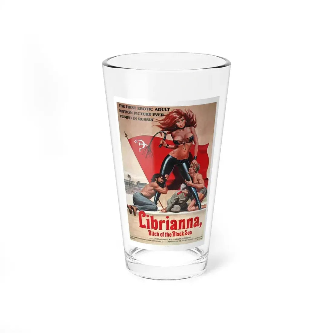 LIBRIANNA, BITCH OF THE BLACK SEA 1979 Movie Poster - Pint Glass 16oz 16oz - Go Mug Yourself