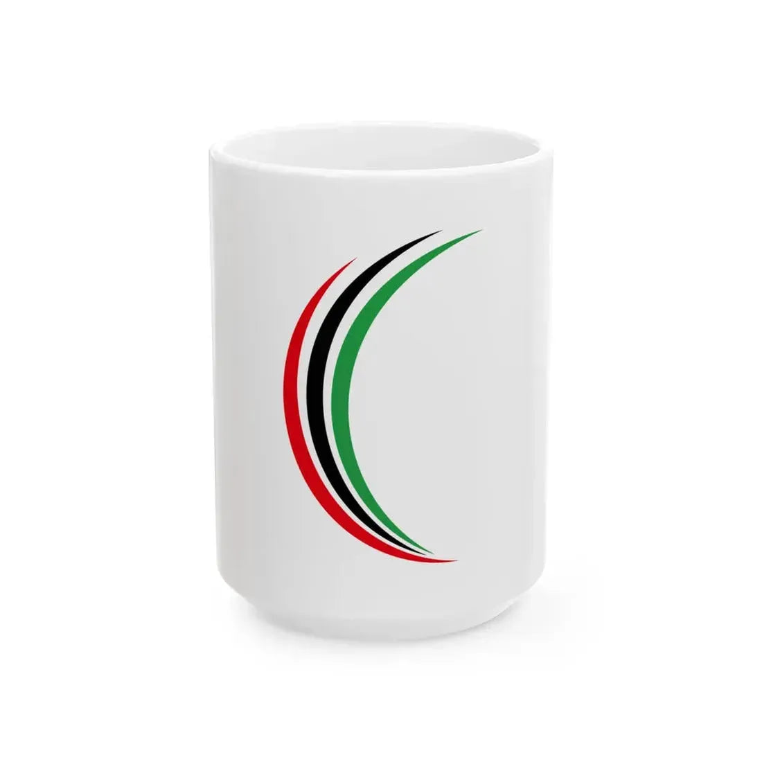 Libyan flag proposal (Libya) White Coffee Mug 15oz - Go Mug Yourself
