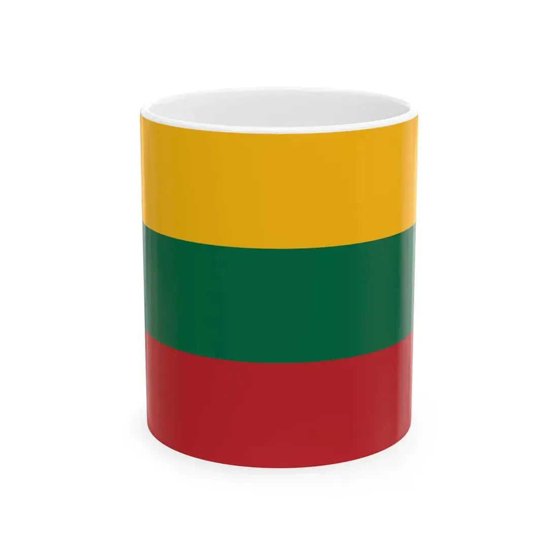 Lietuvos Respublika 16-9 (Lithuania) White Coffee Mug 11oz - Go Mug Yourself