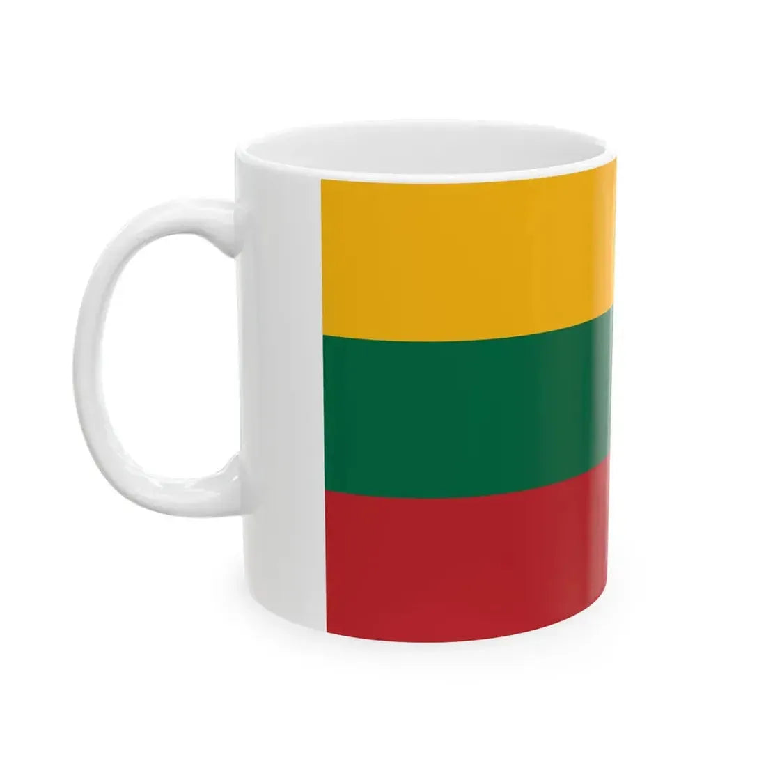 Lietuvos Respublika 16-9 (Lithuania) White Coffee Mug - Go Mug Yourself
