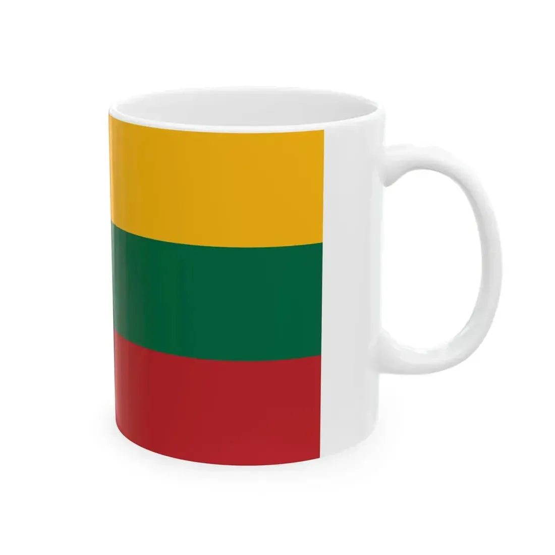 Lietuvos Respublika 16-9 (Lithuania) White Coffee Mug - Go Mug Yourself