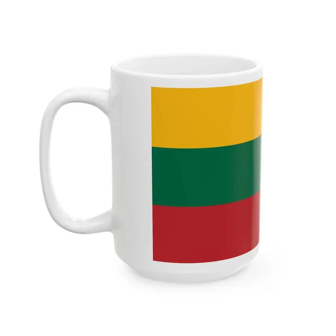 Lietuvos Respublika 16-9 (Lithuania) White Coffee Mug - Go Mug Yourself