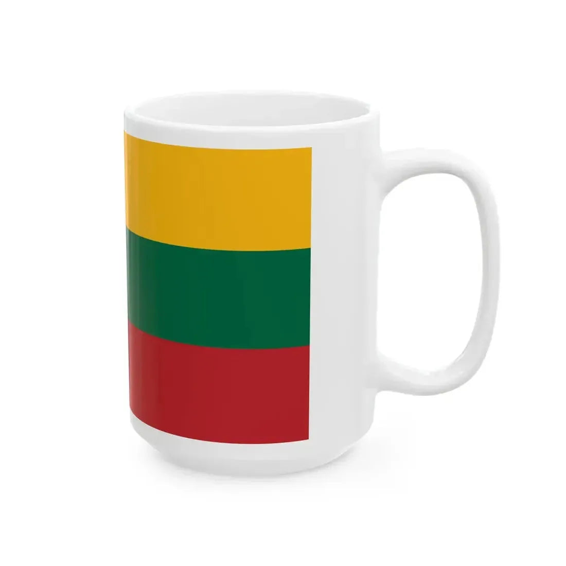 Lietuvos Respublika 16-9 (Lithuania) White Coffee Mug - Go Mug Yourself