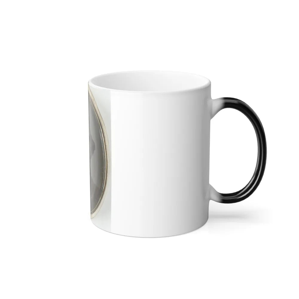 Lieutenant Hiram L. Hendley of Co. A, 9Th Tennessee Cavalry Battalion, in Silver Brooch (U.S. Civil War) Color Changing Coffee Mug 11oz-Go Mug Yourself