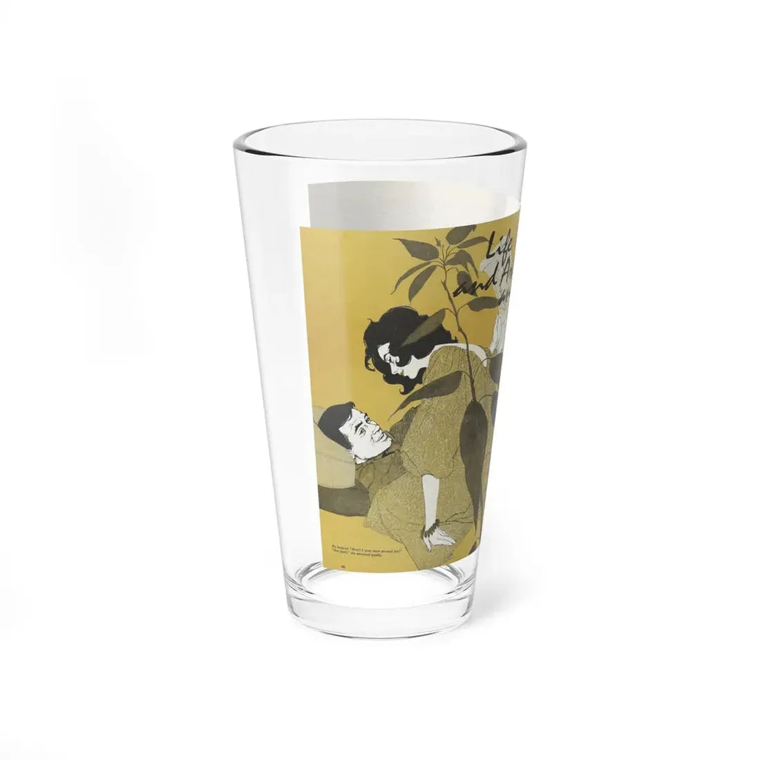 Life and Art and Marcella Maude, Woman's Day, September 1961 - Pint Glass 16oz - Go Mug Yourself