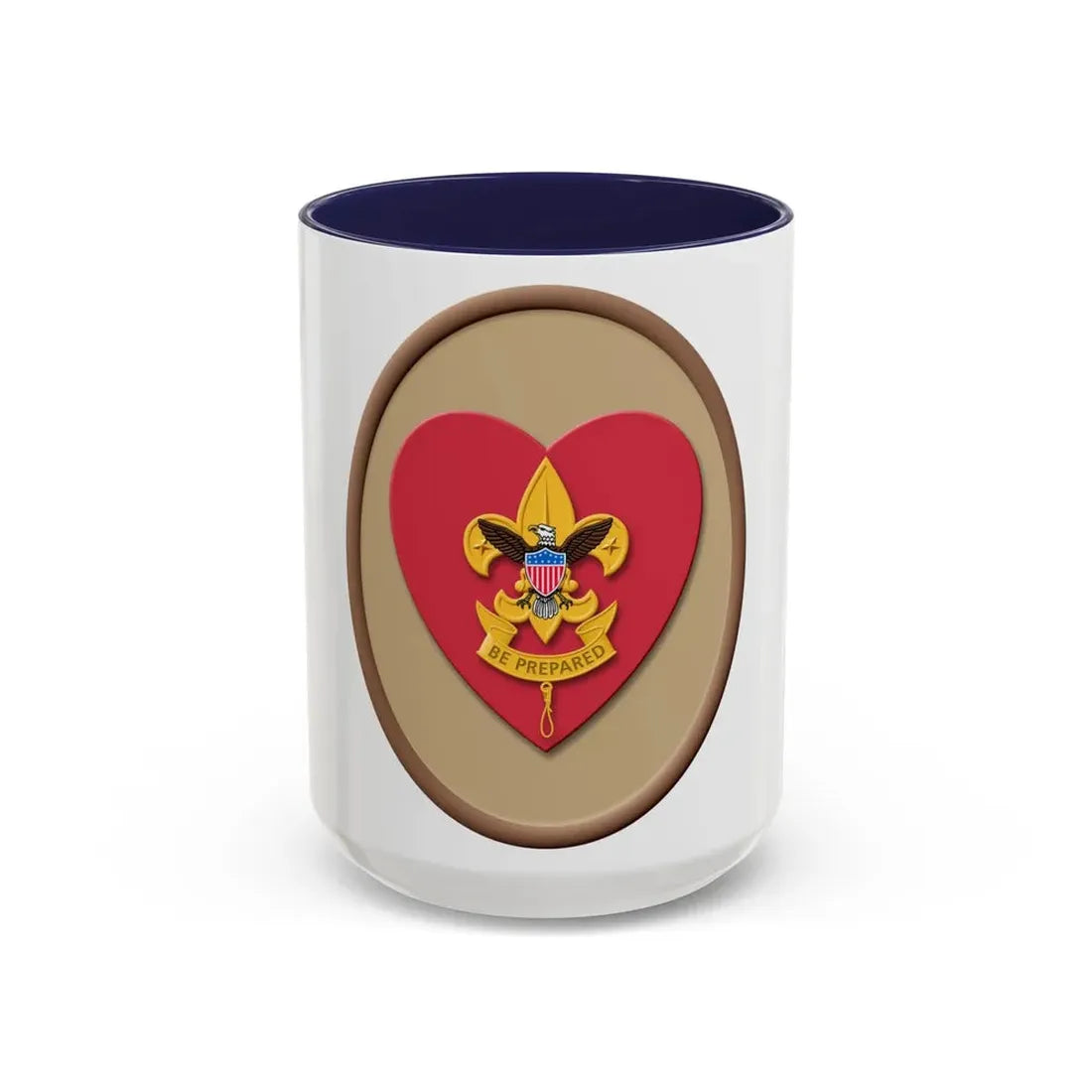 Life (Boy Scout Merit Badge) Accent Coffee Mug 15oz Navy - Go Mug Yourself