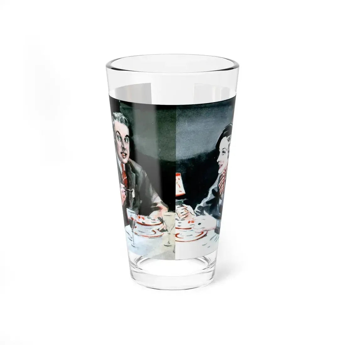 Life Is Unfair (2), Liberty magazine, February 2, 1935 - Pint Glass 16oz 16oz - Go Mug Yourself