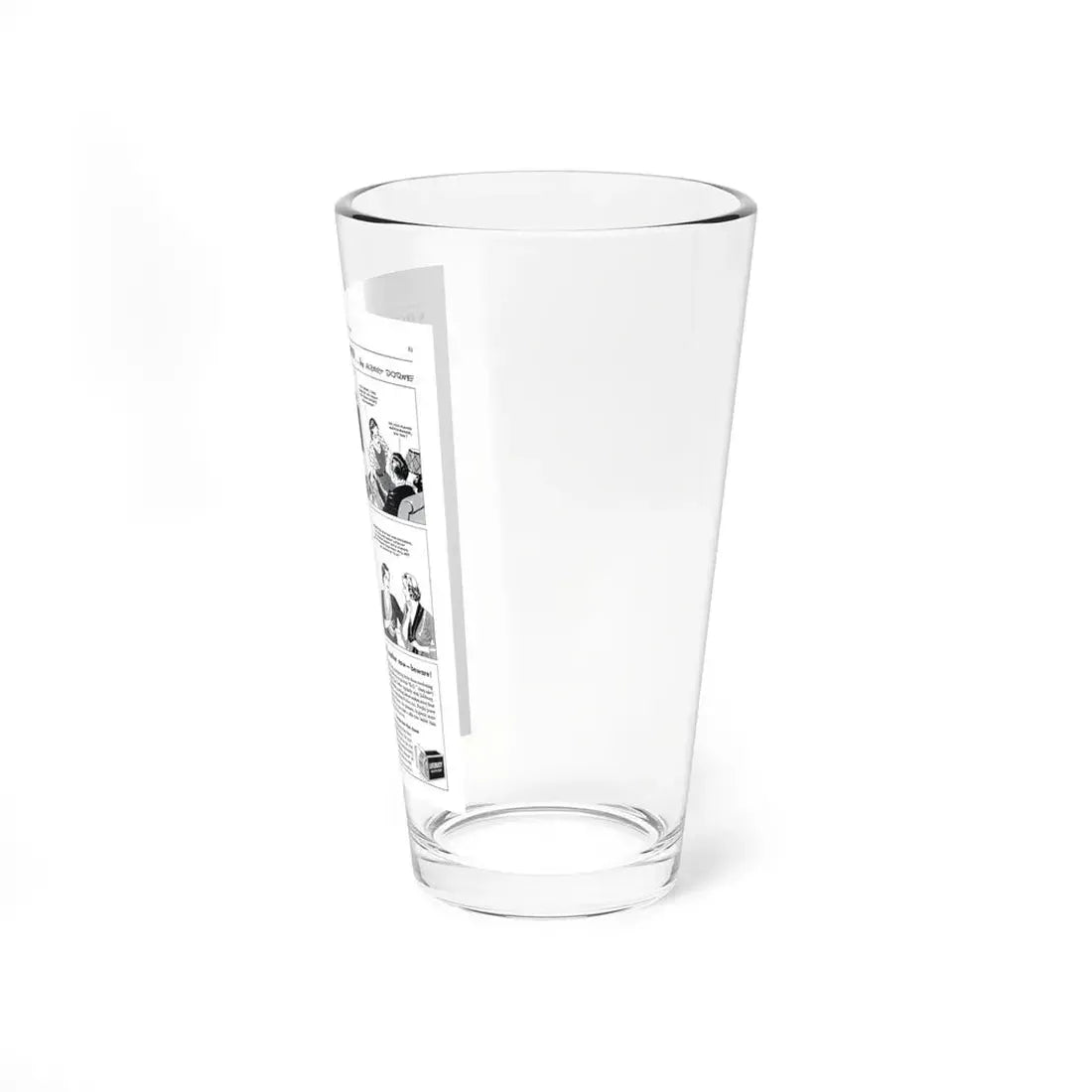 Lifeboy ad, The American Magazine, August 1932 - Pint Glass 16oz - Go Mug Yourself