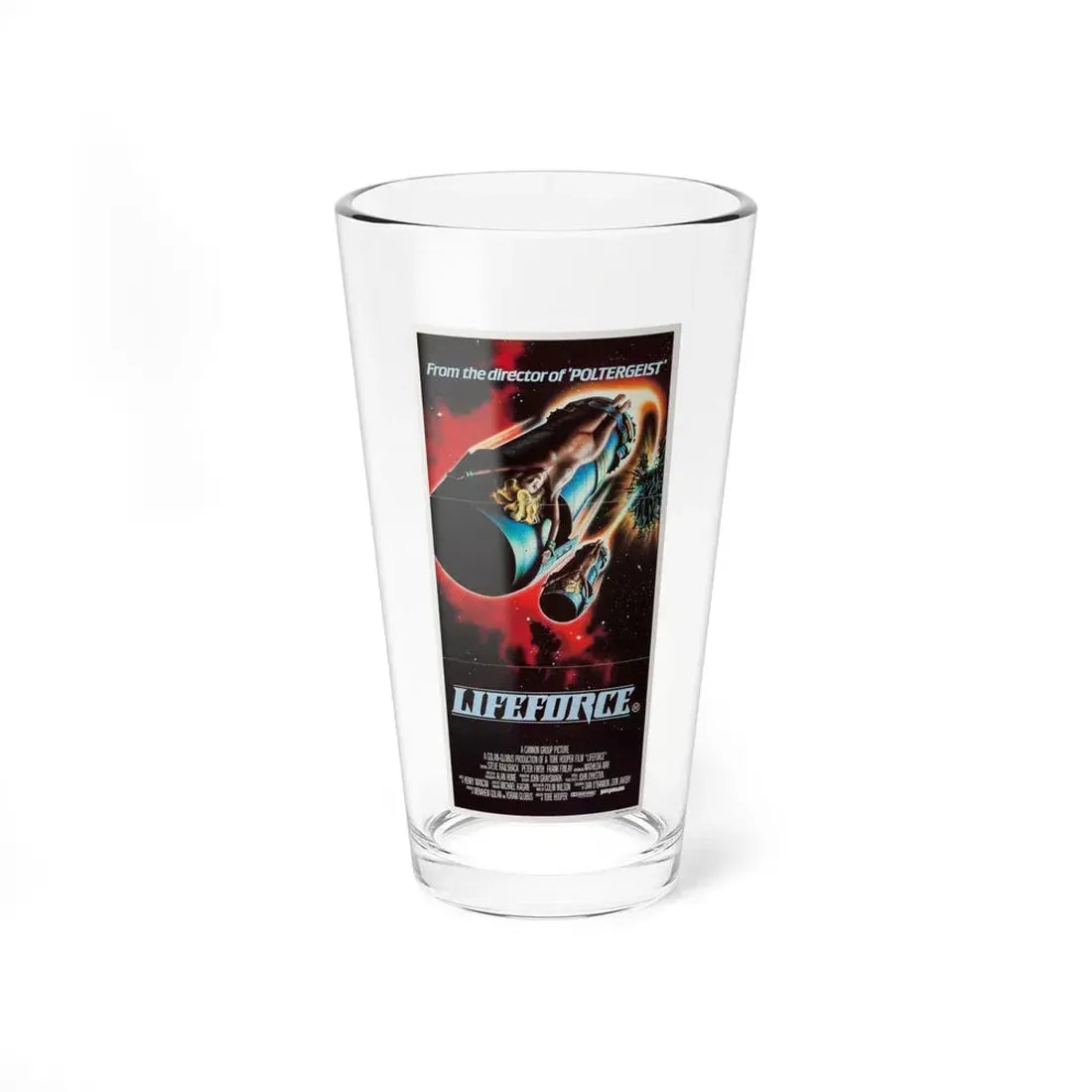 LIFEFORCE (4) 1985 Movie Poster - Pint Glass 16oz 16oz - Go Mug Yourself