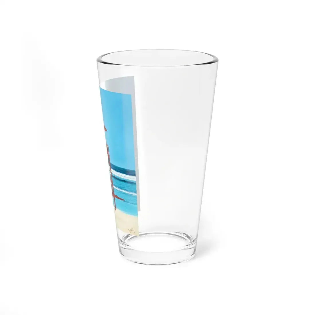 Lifeguard Station - Pint Glass 16oz - Go Mug Yourself