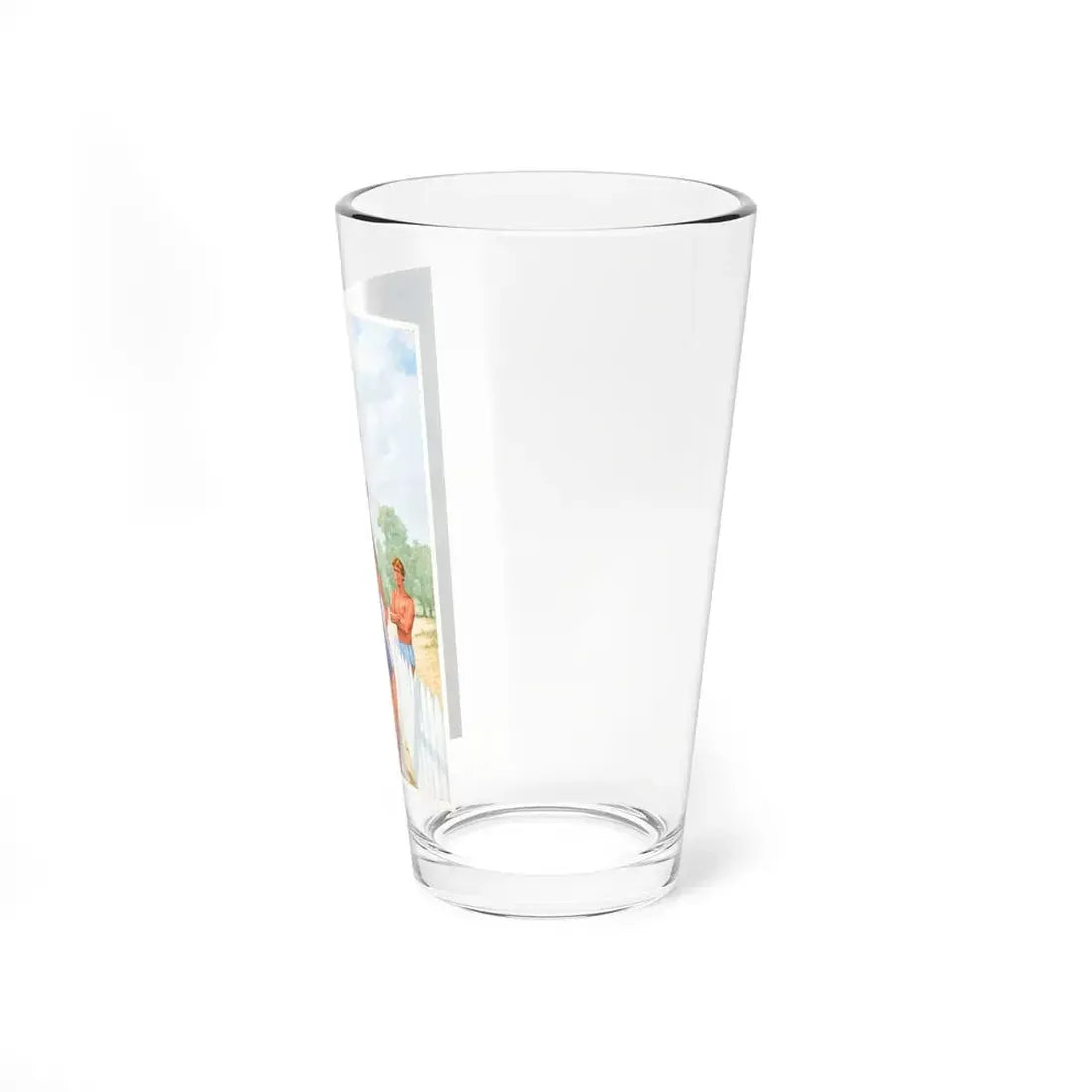 Lifeguards Only Beyond This Point, Paperback Novel Cover (Penguin, 1984) - Pint Glass 16oz - Go Mug Yourself