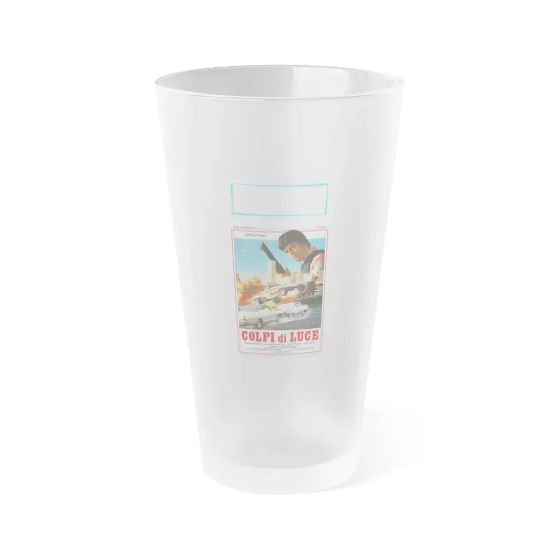 LIGHT BLAST 1985 Movie Poster - Frosted Pint Glass 16oz 16oz Frosted - Go Mug Yourself