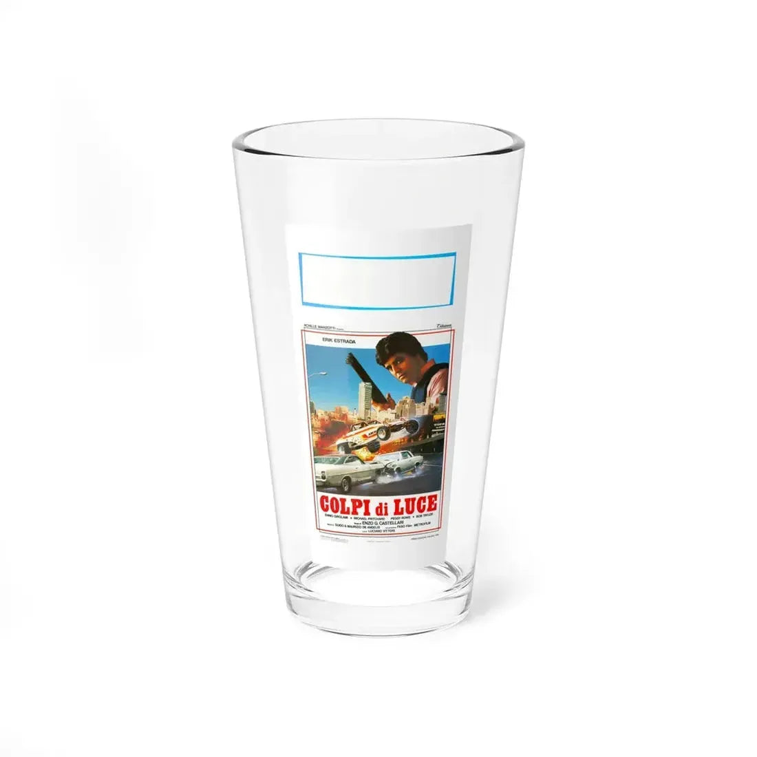 LIGHT BLAST 1985 Movie Poster - Pint Glass 16oz 16oz - Go Mug Yourself