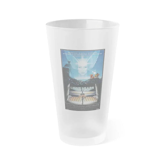 LIGHT YEARS 1988 Movie Poster - Frosted Pint Glass 16oz Default Title - Go Mug Yourself