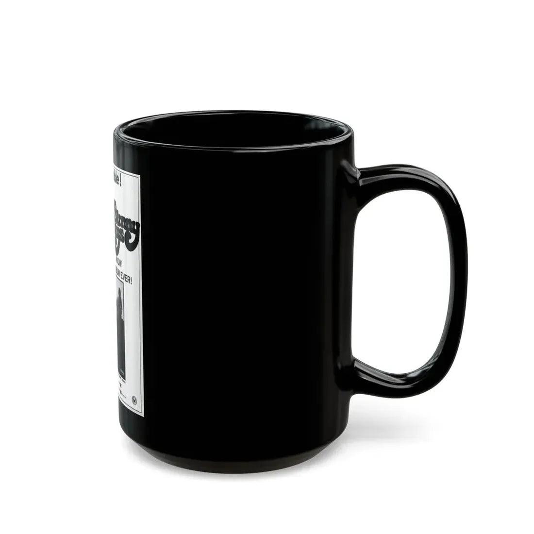 Lighthouse 1972 (Music Poster) Black Coffee Mug - Go Mug Yourself