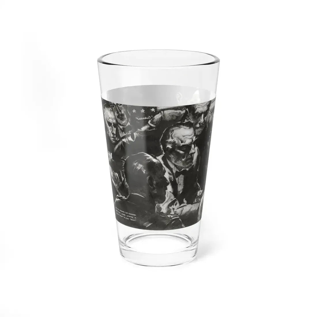 Lightning in the night, Liberty magazine, November 16, 1940 - Pint Glass 16oz - Go Mug Yourself