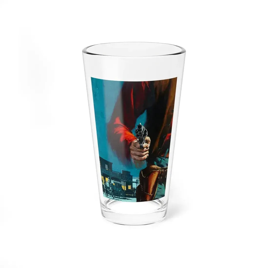 Lightning Swift, paperback cover, 1957 - Pint Glass 16oz 16oz - Go Mug Yourself