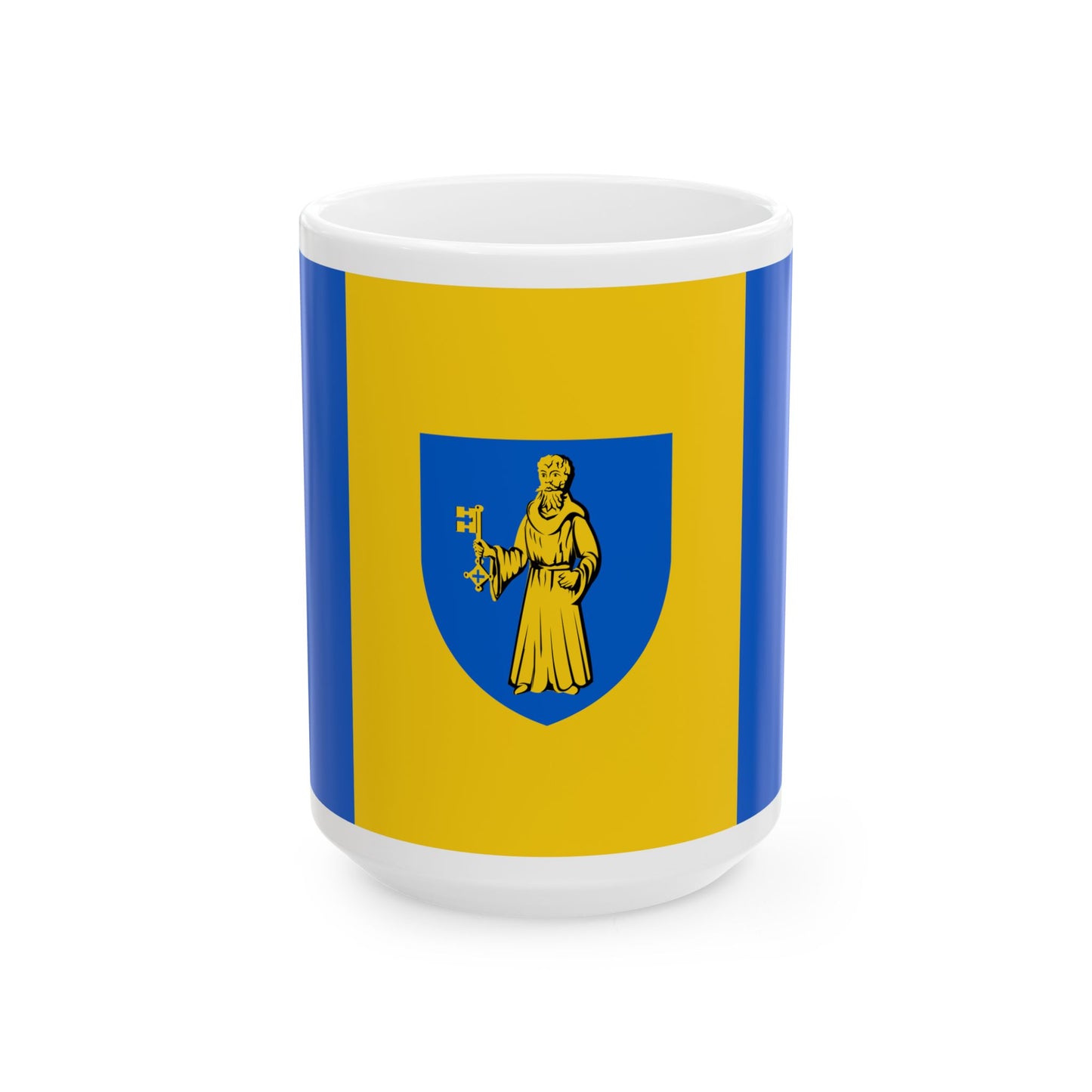 Lille vlag (Belgium) White Coffee Mug-15oz-Go Mug Yourself