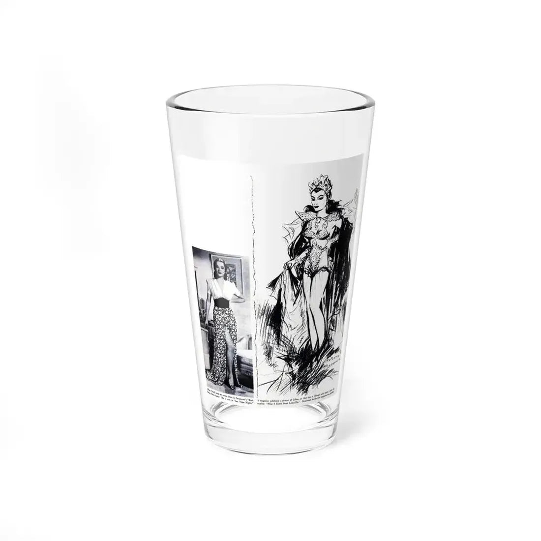 Lillian Cornell, PIC magazine, March 18, 1941 - Pint Glass 16oz 16oz - Go Mug Yourself