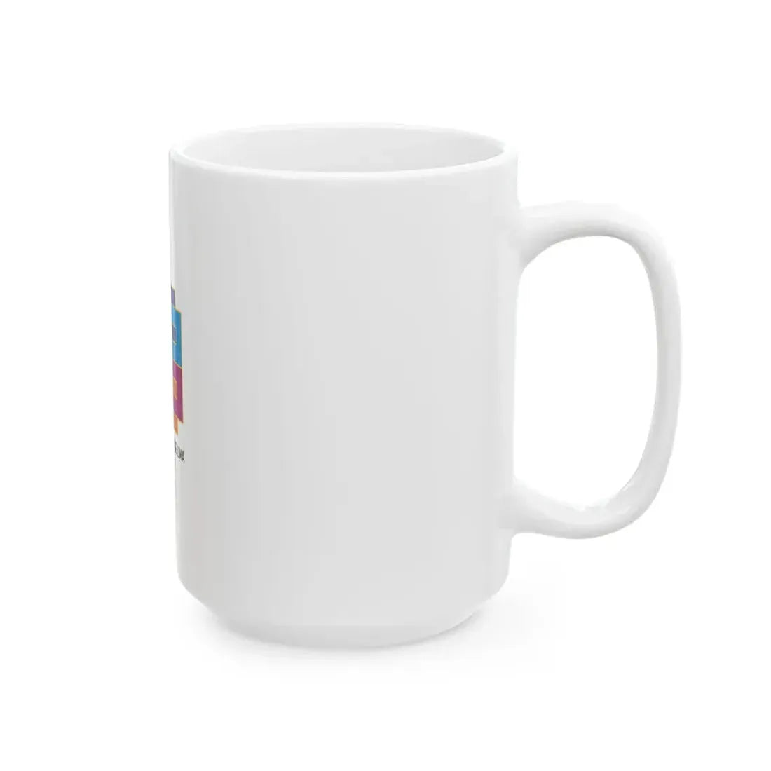 Lima region flag (Peru) White Coffee Mug - Go Mug Yourself