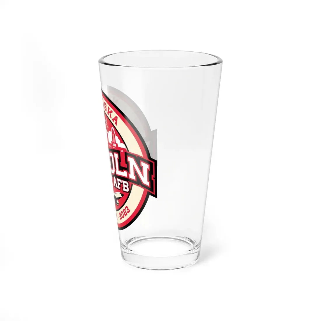 Lincoln Air Force Base (U.S. Air Force) Pint Glass 16oz - Go Mug Yourself