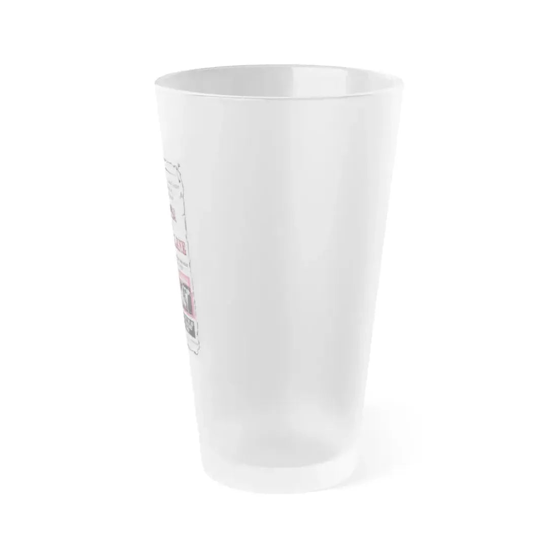 LINDA AND ABILENE 1969 Movie Poster - Frosted Pint Glass 16oz - Go Mug Yourself