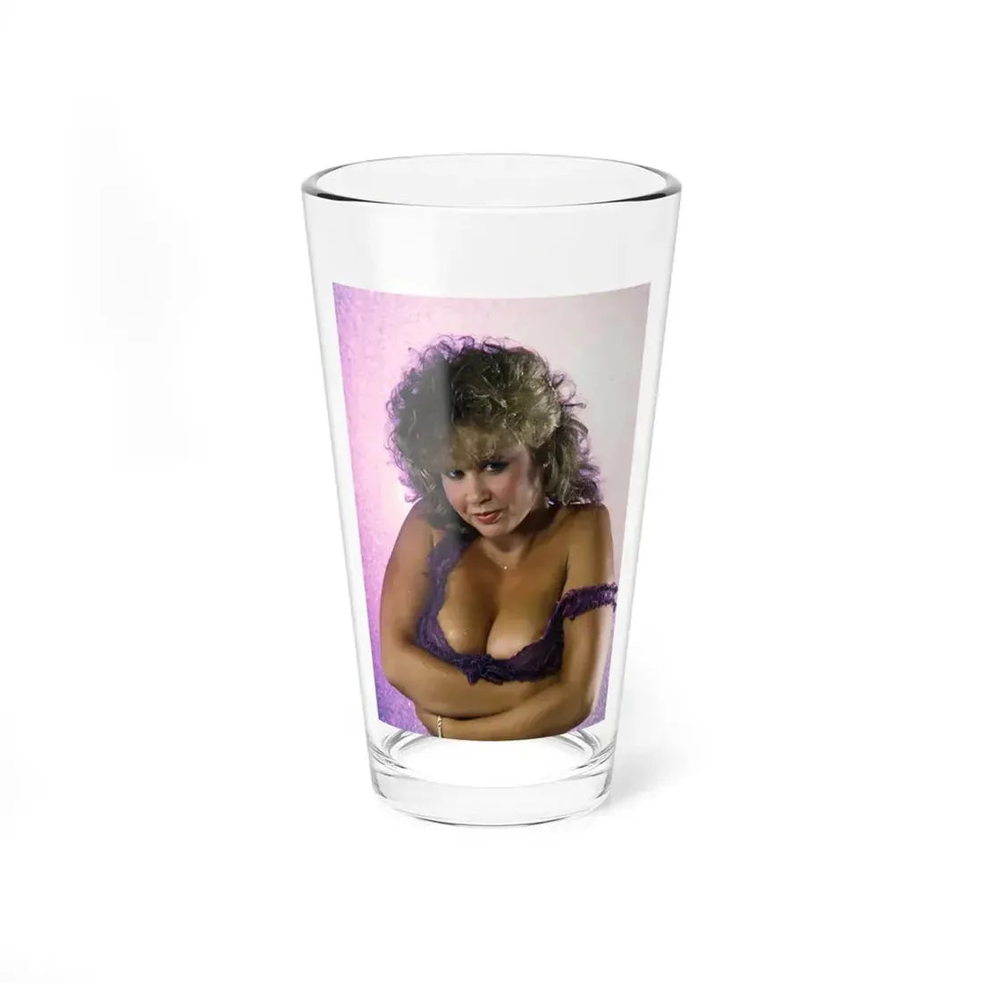 Linda Blair #118 (Vintage Female Icon) Pint Glass 16oz 16oz - Go Mug Yourself