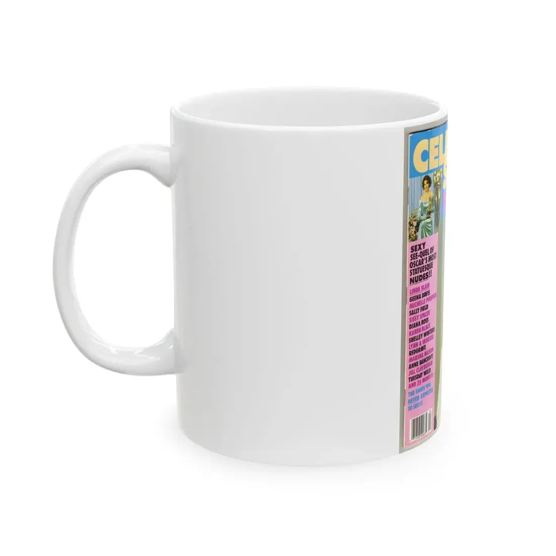 Linda Blair #148 - Mag. Cover (Vintage Female Icon) White Coffee Mug - Go Mug Yourself