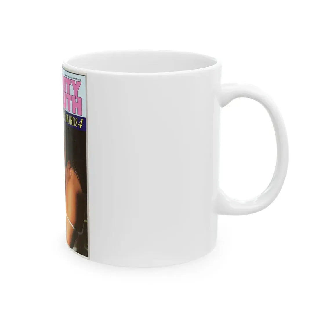 Linda Blair #150 - Mag. Cover (Vintage Female Icon) White Coffee Mug - Go Mug Yourself