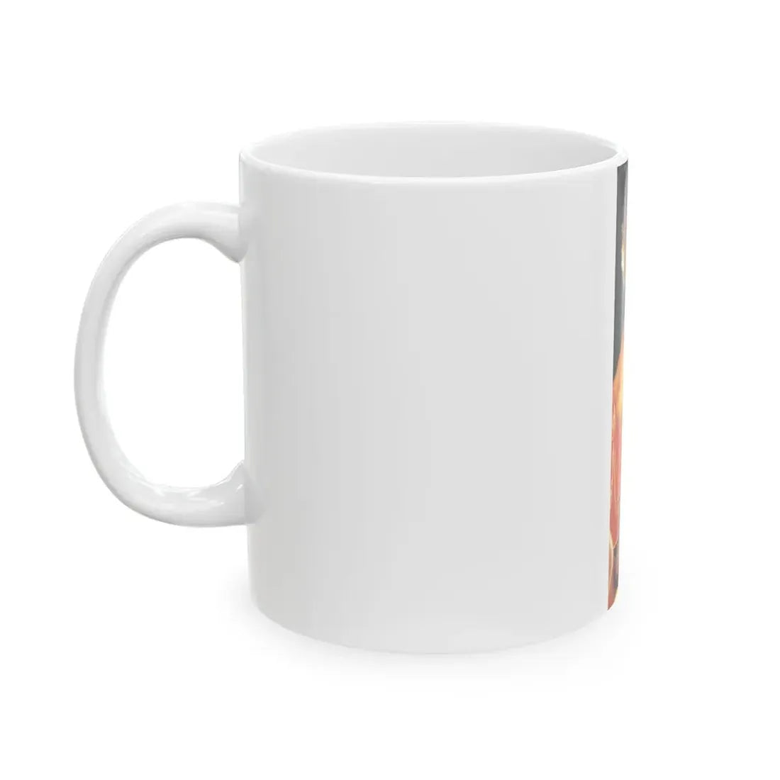 Linda Blair #158 - Topless (Vintage Female Icon) White Coffee Mug - Go Mug Yourself