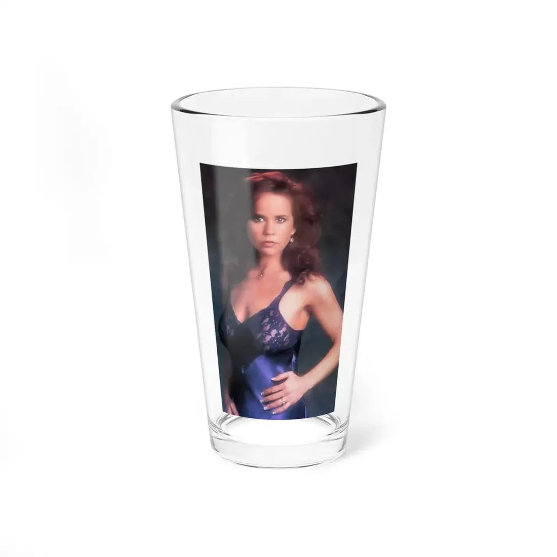 Linda Blair #161 (Vintage Female Icon) Pint Glass 16oz 16oz - Go Mug Yourself