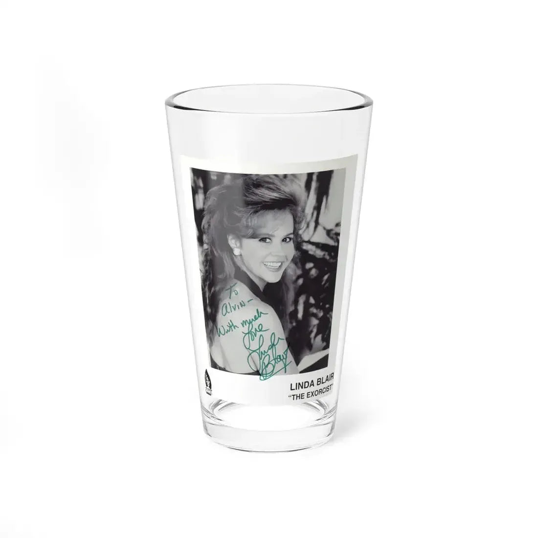 Linda Blair #183 (Vintage Female Icon) Pint Glass 16oz 16oz - Go Mug Yourself
