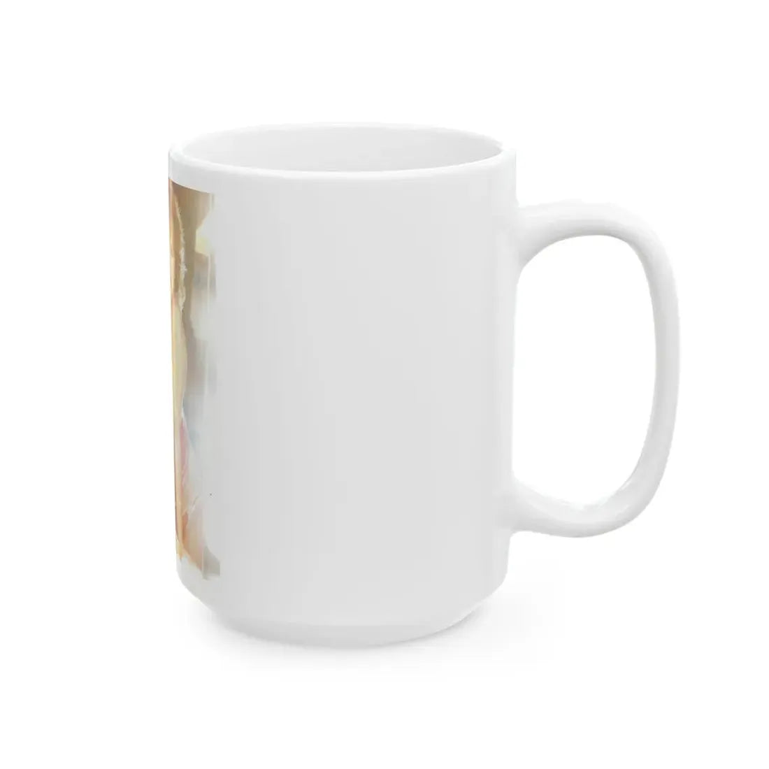 Linda Blair #186 - Topless (Vintage Female Icon) White Coffee Mug - Go Mug Yourself