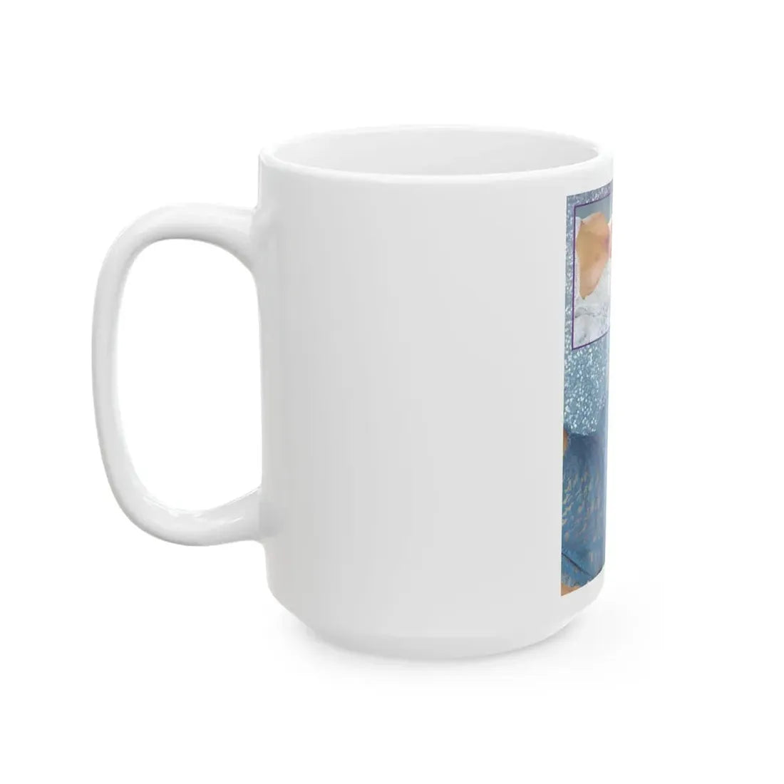 Linda Blair #191 - Topless (Vintage Female Icon) White Coffee Mug - Go Mug Yourself