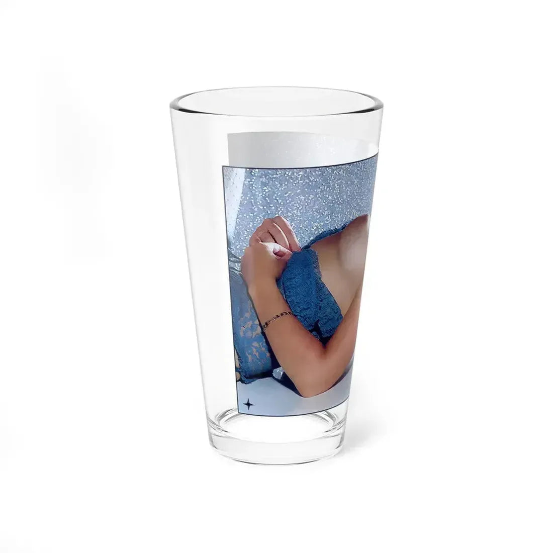 Linda Blair #193 - Topless (Vintage Female Icon) Pint Glass 16oz - Go Mug Yourself