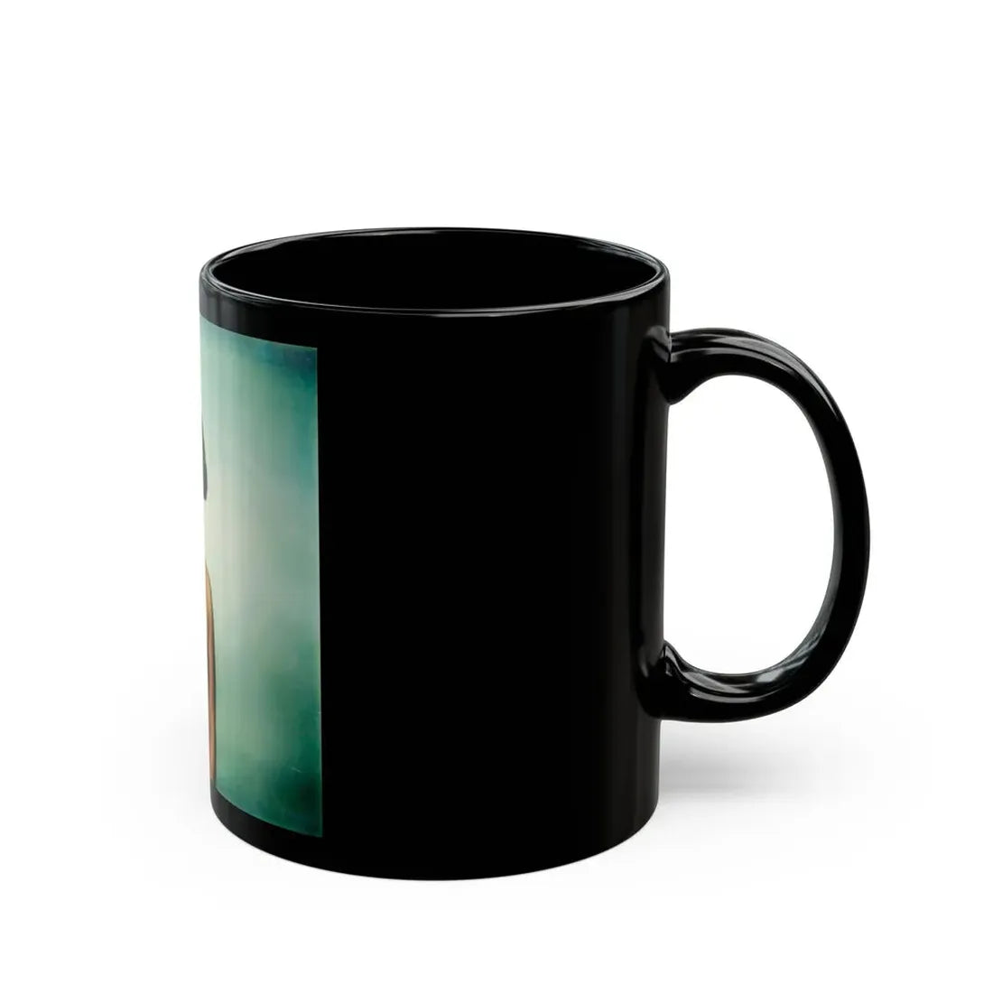 Linda Blair #20 1 (Vintage Female Icon) Black Coffee Mug - Go Mug Yourself