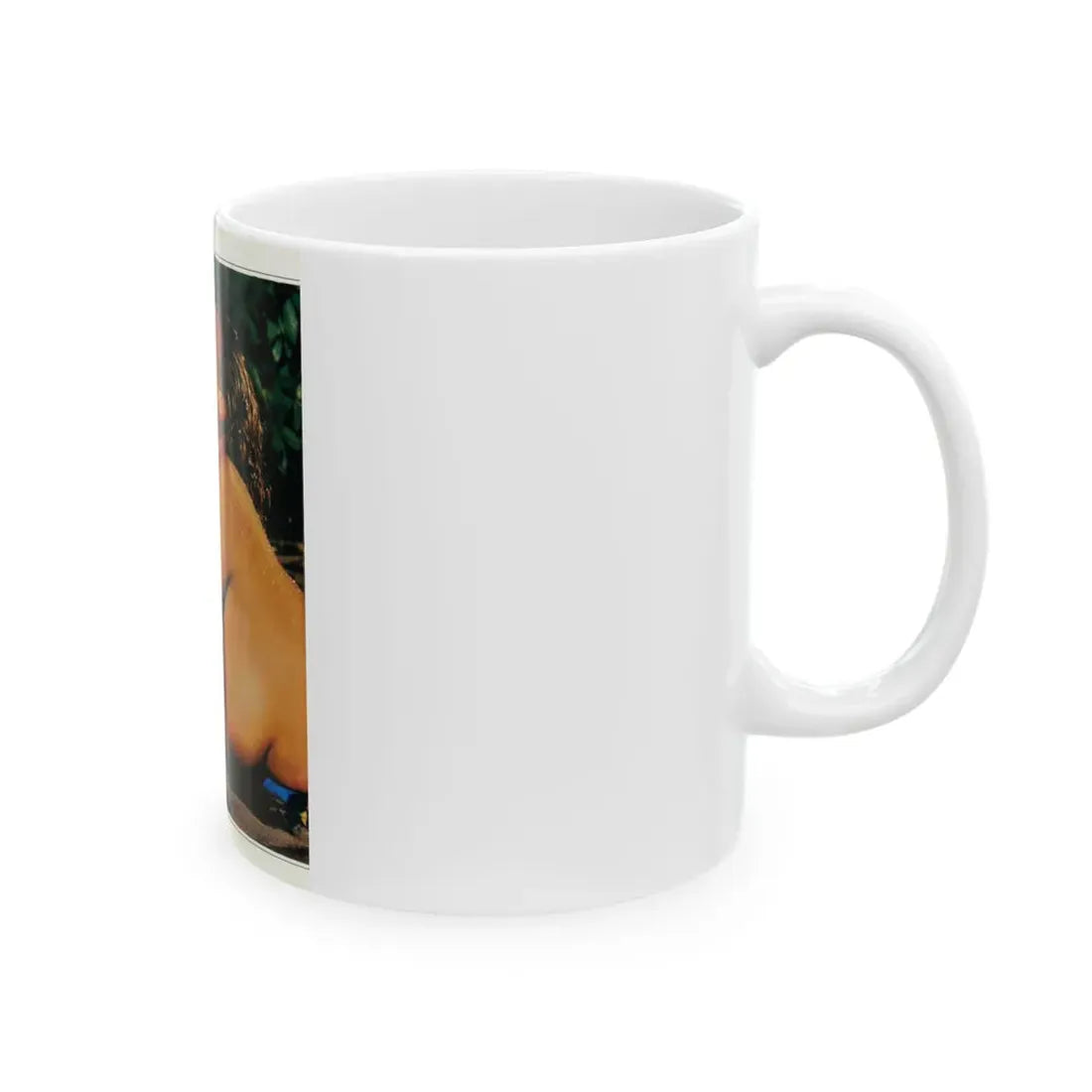 Linda Blair #215 - Topless (Vintage Female Icon) White Coffee Mug - Go Mug Yourself