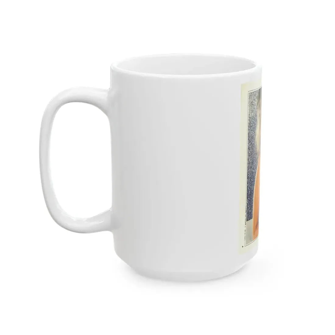 Linda Blair #219 - Topless (Vintage Female Icon) White Coffee Mug - Go Mug Yourself