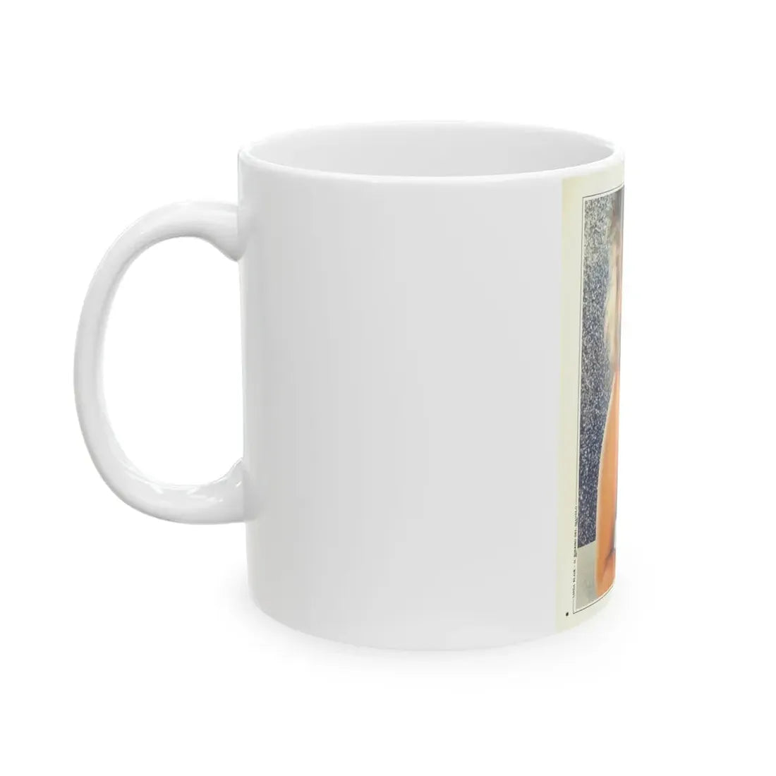 Linda Blair #219 - Topless (Vintage Female Icon) White Coffee Mug - Go Mug Yourself
