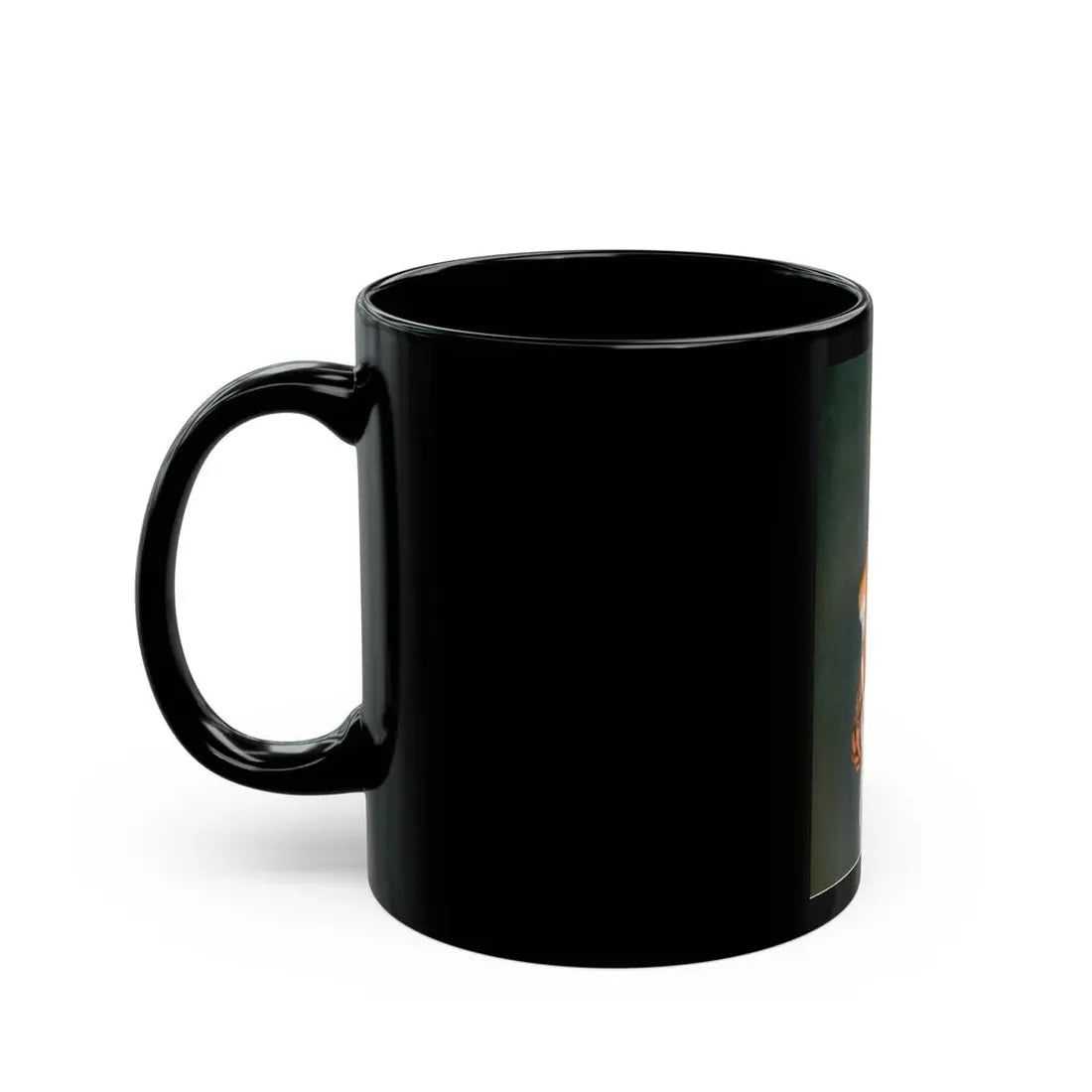 Linda Blair #223 - Topless (Vintage Female Icon) Black Coffee Mug - Go Mug Yourself