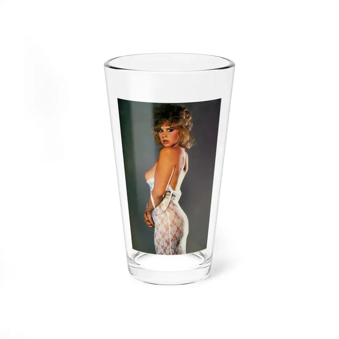 Linda Blair #223 - Topless (Vintage Female Icon) Pint Glass 16oz 16oz - Go Mug Yourself