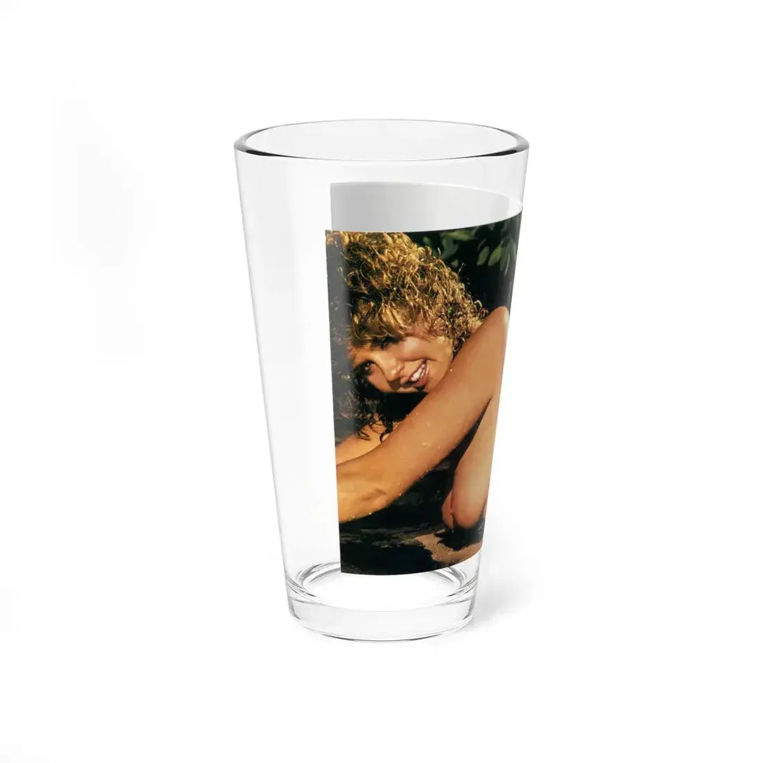 Linda Blair #225 - Topless (Vintage Female Icon) Pint Glass 16oz - Go Mug Yourself
