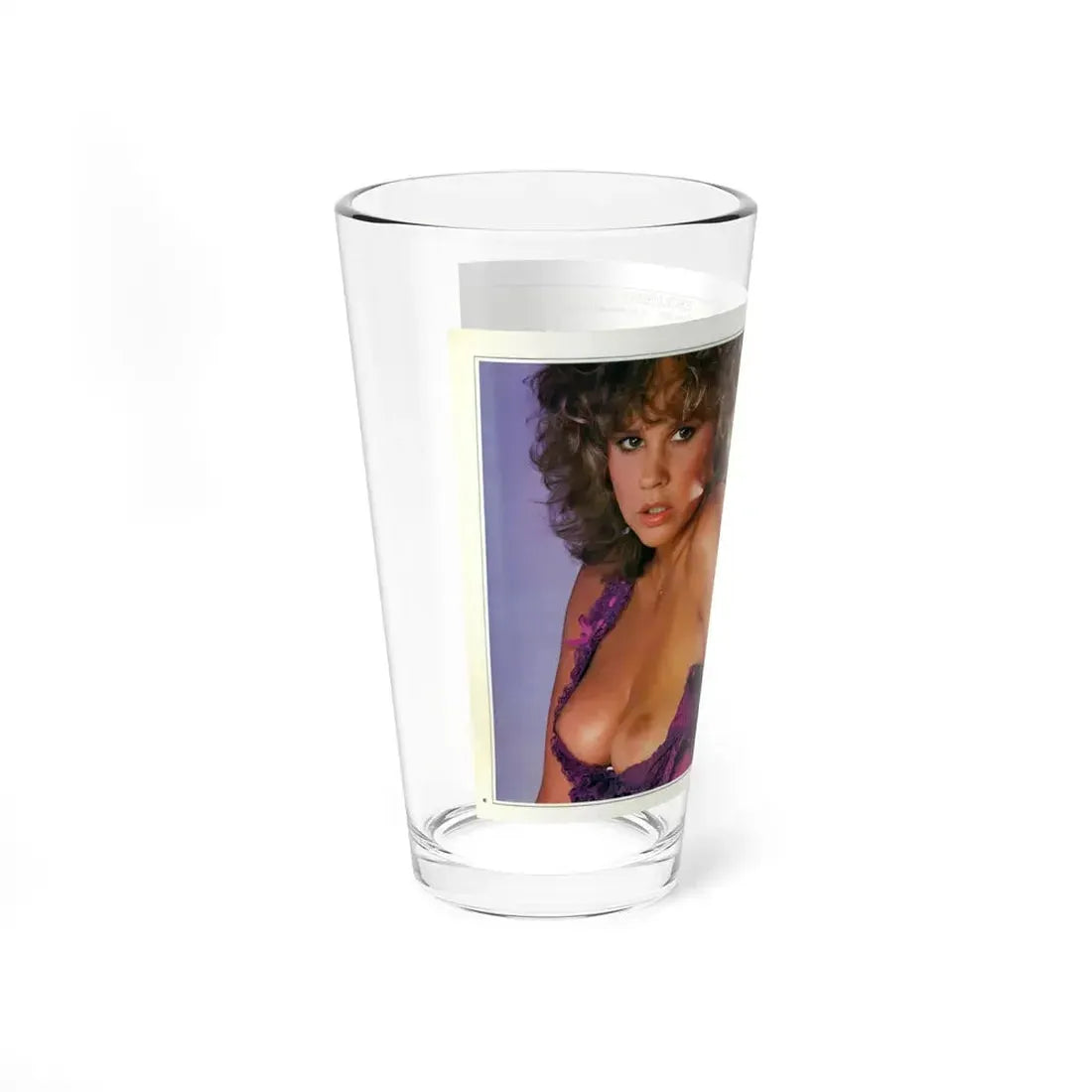 Linda Blair #227 - Partially Topless 1 (Vintage Female Icon) Pint Glass 16oz - Go Mug Yourself